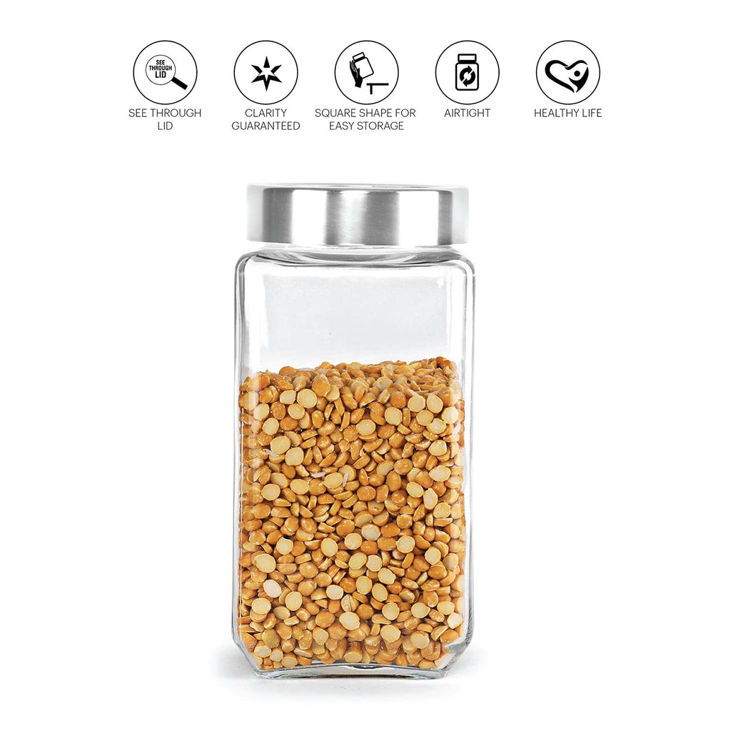 Cello Fresh Qube Jar 1000 ml