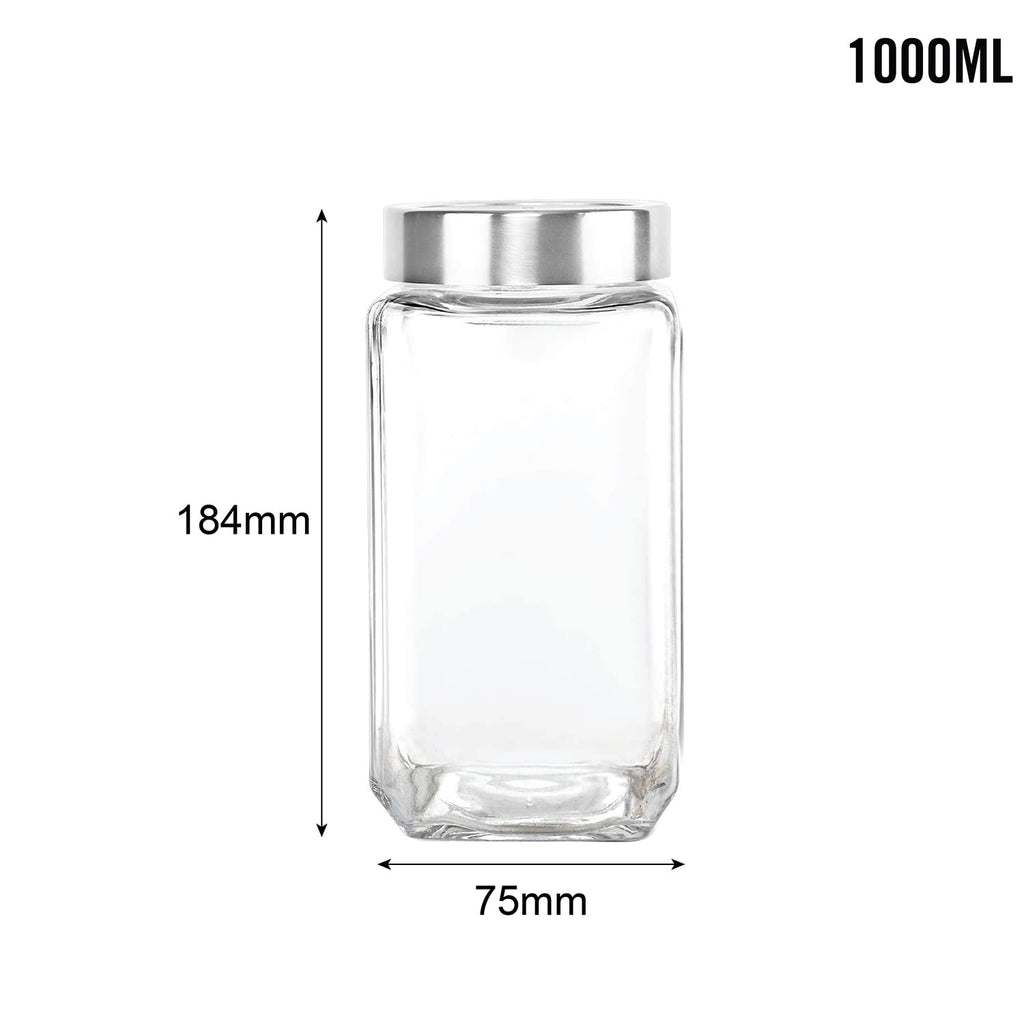 Cello Fresh Qube Jar 1000 ml