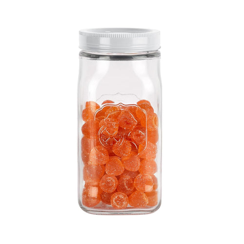 Cello Classic Canister Jar 1 L – White Cover