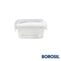Borosil Klip-N-Store Rectangular 120 ml