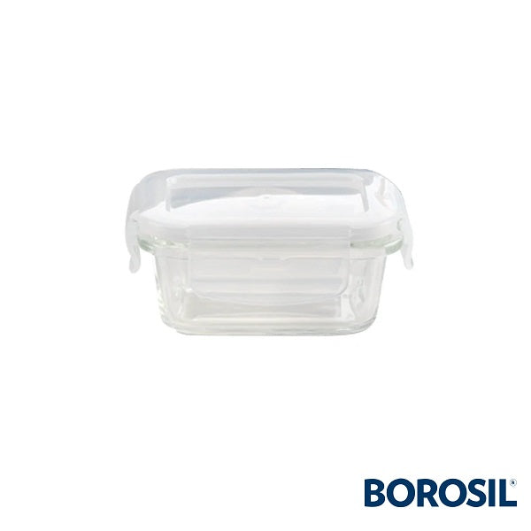 Borosil Klip-N-Store Rectangular 120 ml