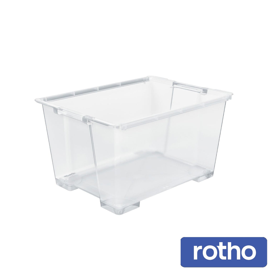 Rotho Evo Storage Box 140 L with Wheels