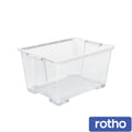Rotho Evo Storage Box 140 L with Wheels