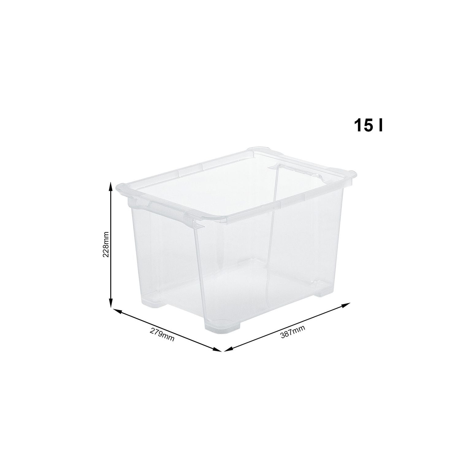 Rotho Evo Storage Box 15 L