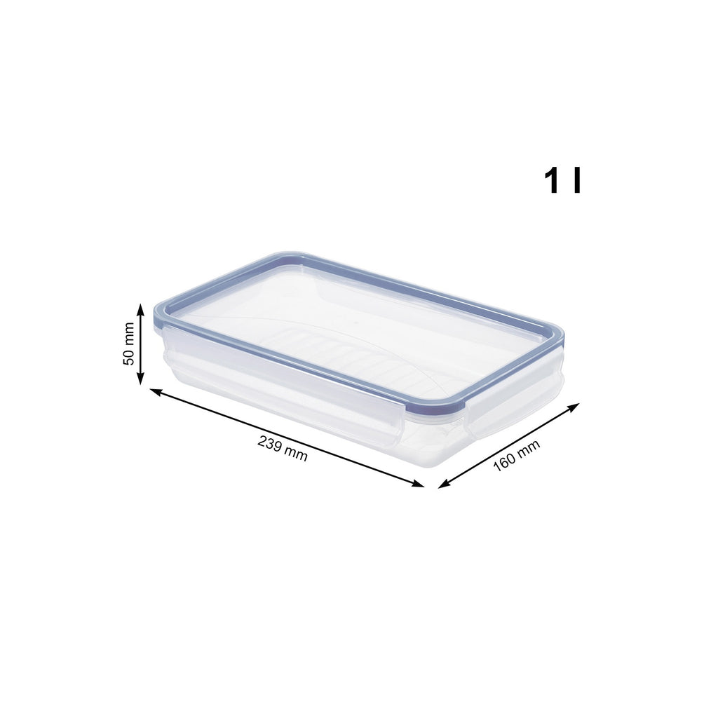 Rotho Clic and Lock Food Keeper 1 L