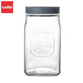 Cello Classic Canister Jar 2 L - Grey Cover