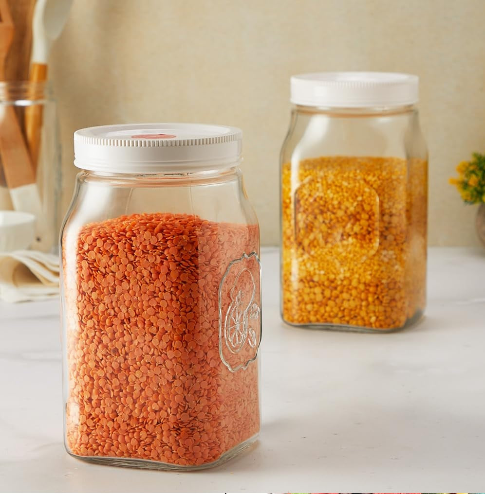 Cello Classic Canister Jar 2 L - White Cover