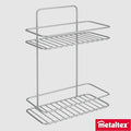 Metaltex 2 Tier Rectangular Shelf - Reflex