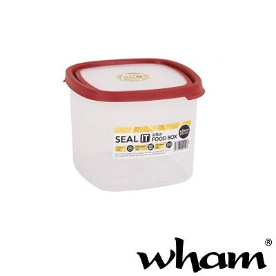 Wham Seal It 3.5L Square Food Storage Container