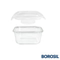 Borosil Klip-N-Store Square 320 ml