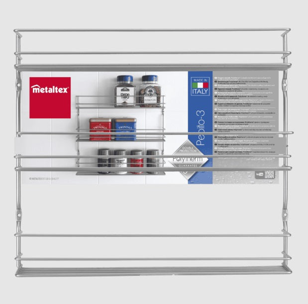 Metaltex 3 Tier Spice Rack