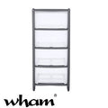 Wham Deep Drawer 4 Drawer Storage Unit – Black