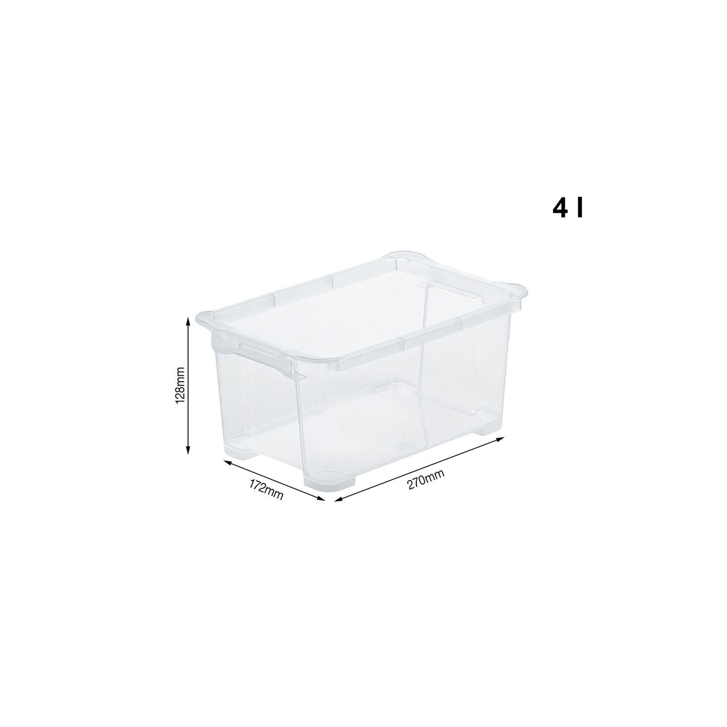 Rotho Evo Storage Box 4 L
