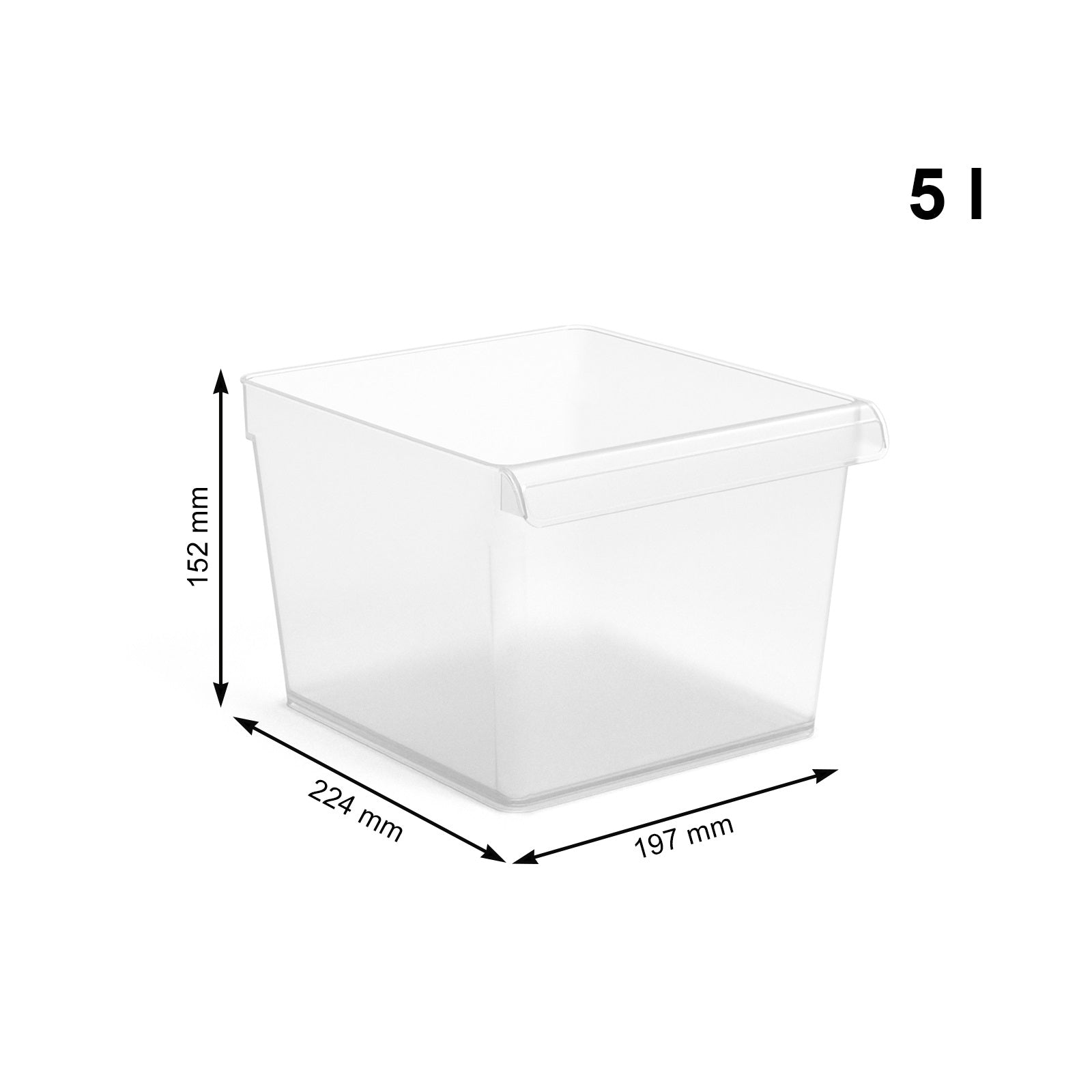 Rotho Fridge Organiser 5.0 L – Square