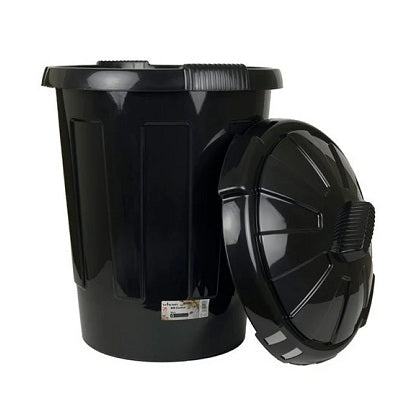 Wham Dustbin 80L Black