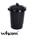 Wham Dustbin 80L Black