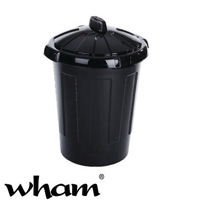 Wham Dustbin 80L Black