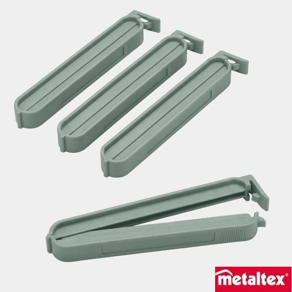 Metaltex Large Bag Clips Set of 4