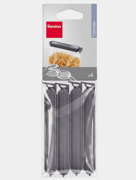 Metaltex Large Bag Clips Set of 4