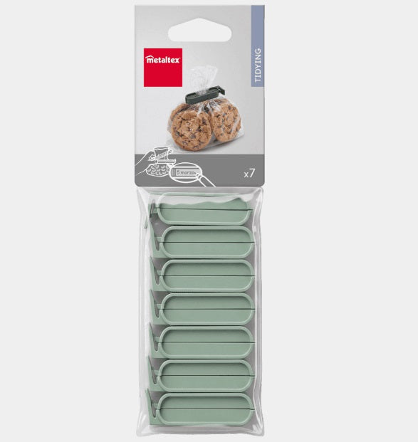 Metaltex Bag Clips - 7 Pcs