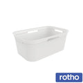 Rotho Brisen Laundry Basket 41 L – White
