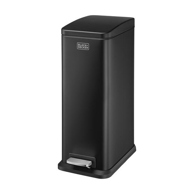 Black and Decker 20 L Slim Bin - Black