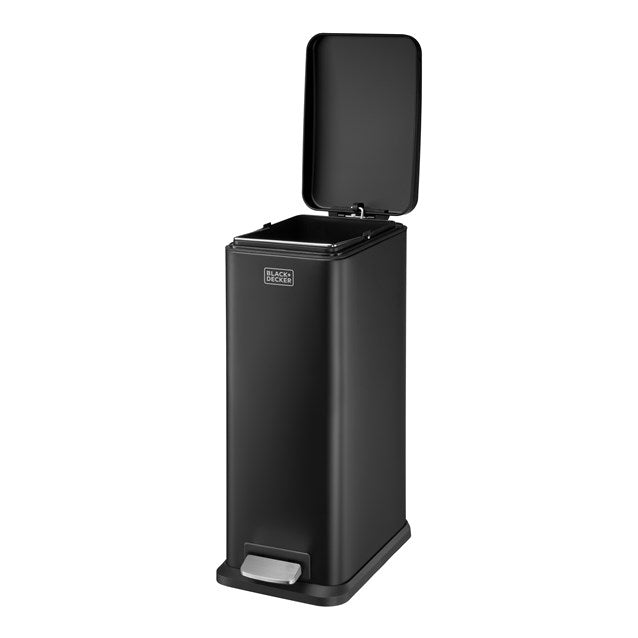 Black and Decker 20 L Slim Bin - Black