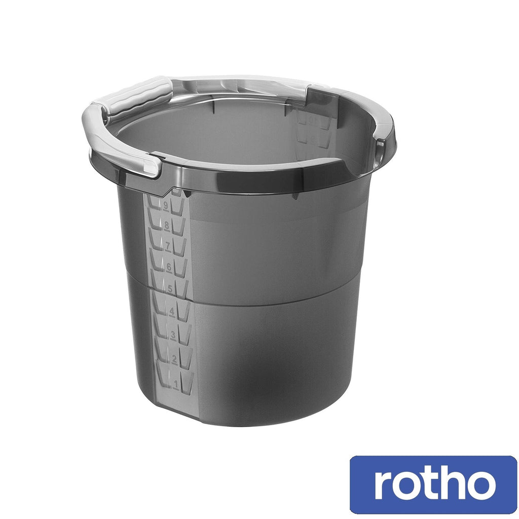 Rotho Daily Bucket 10L – Grey
