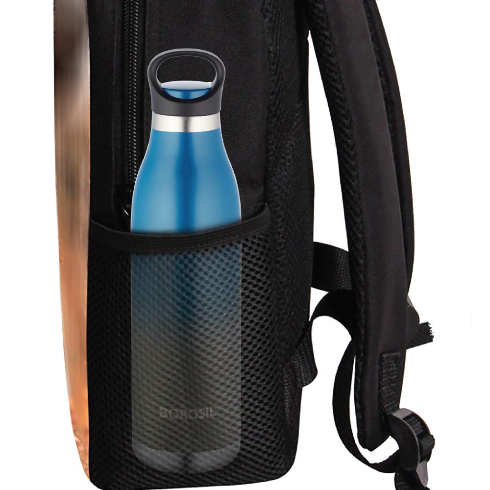 Borosil Colourcrush Flask - 700ml - Blue