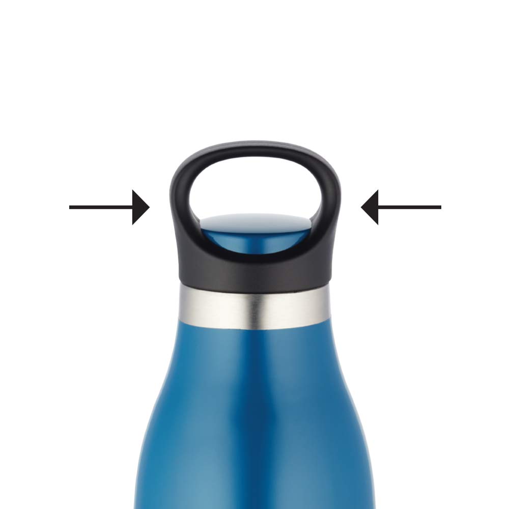 Borosil Colourcrush Flask - 700ml - Blue