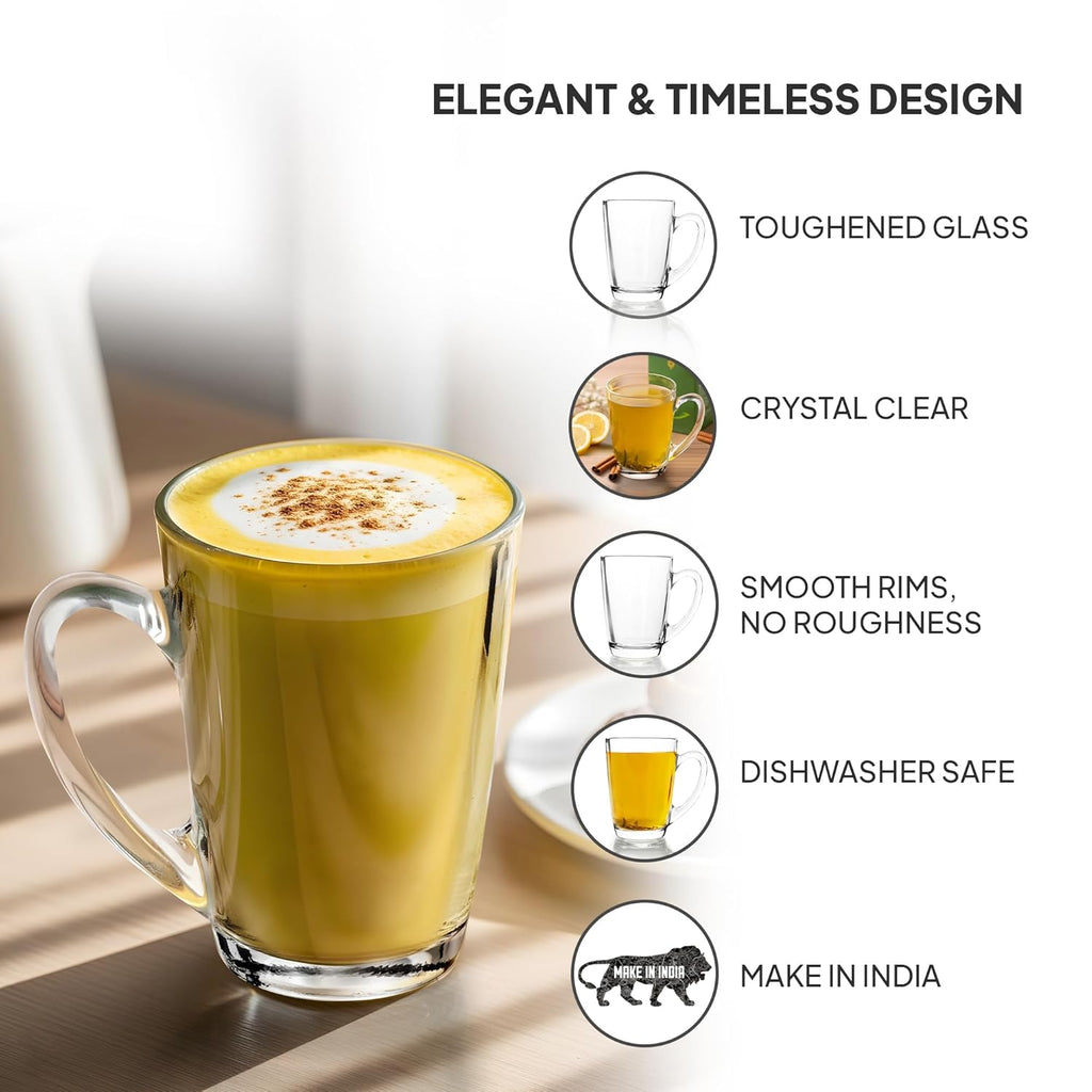 Cello Caroline Glass Mug 220 ml