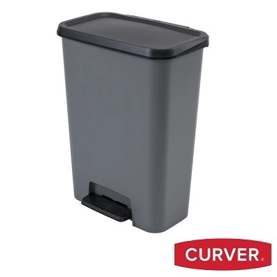 Curver Compatta 50 L Pedal Bin – Grey
