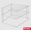 Metaltex 2 Tier Corner Rack