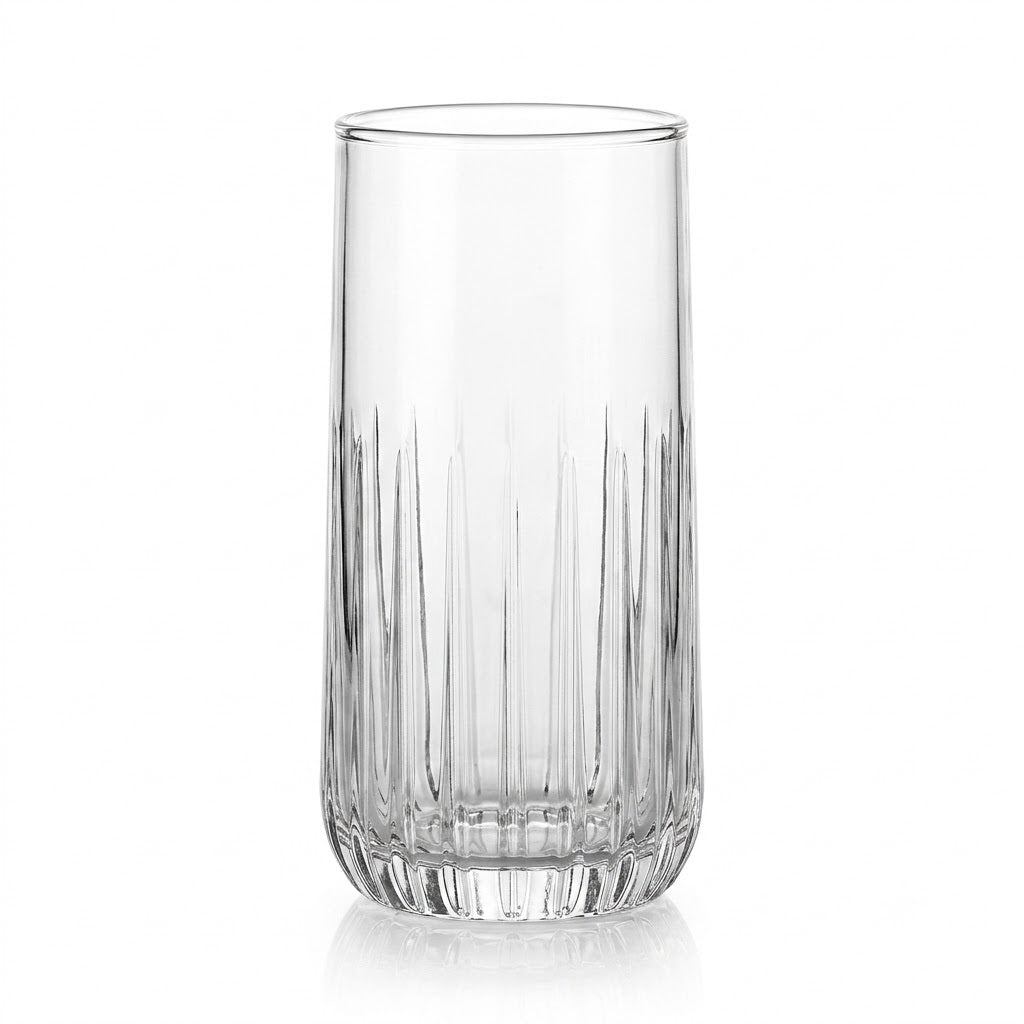 Cello Elysia Glass Highball Tumbler 360 ml – 6 PCS Set