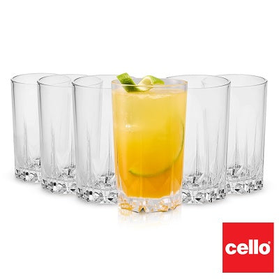 Cello Estonia Glass Tumbler 310ml - 6 pcs