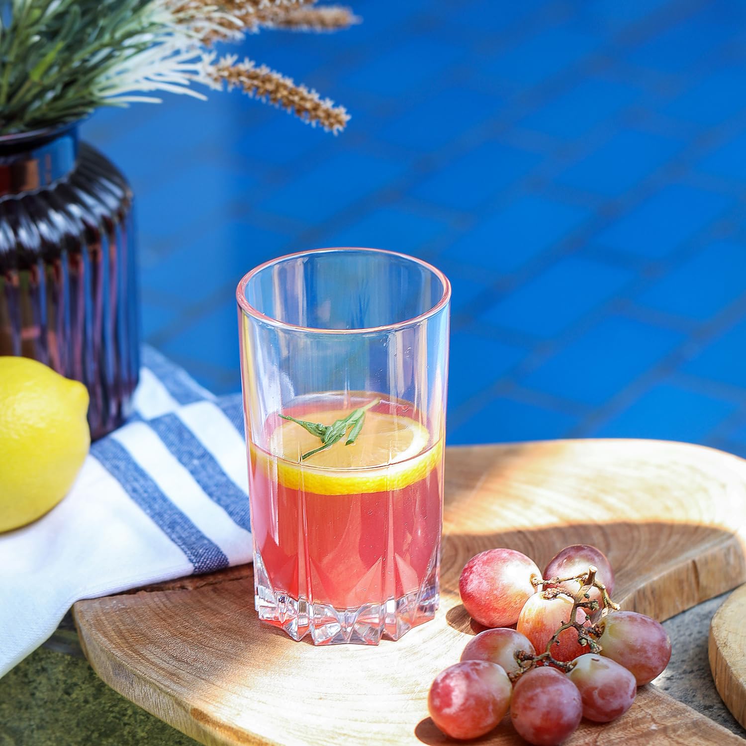Cello Estonia Glass Tumbler 310ml - 6 pcs