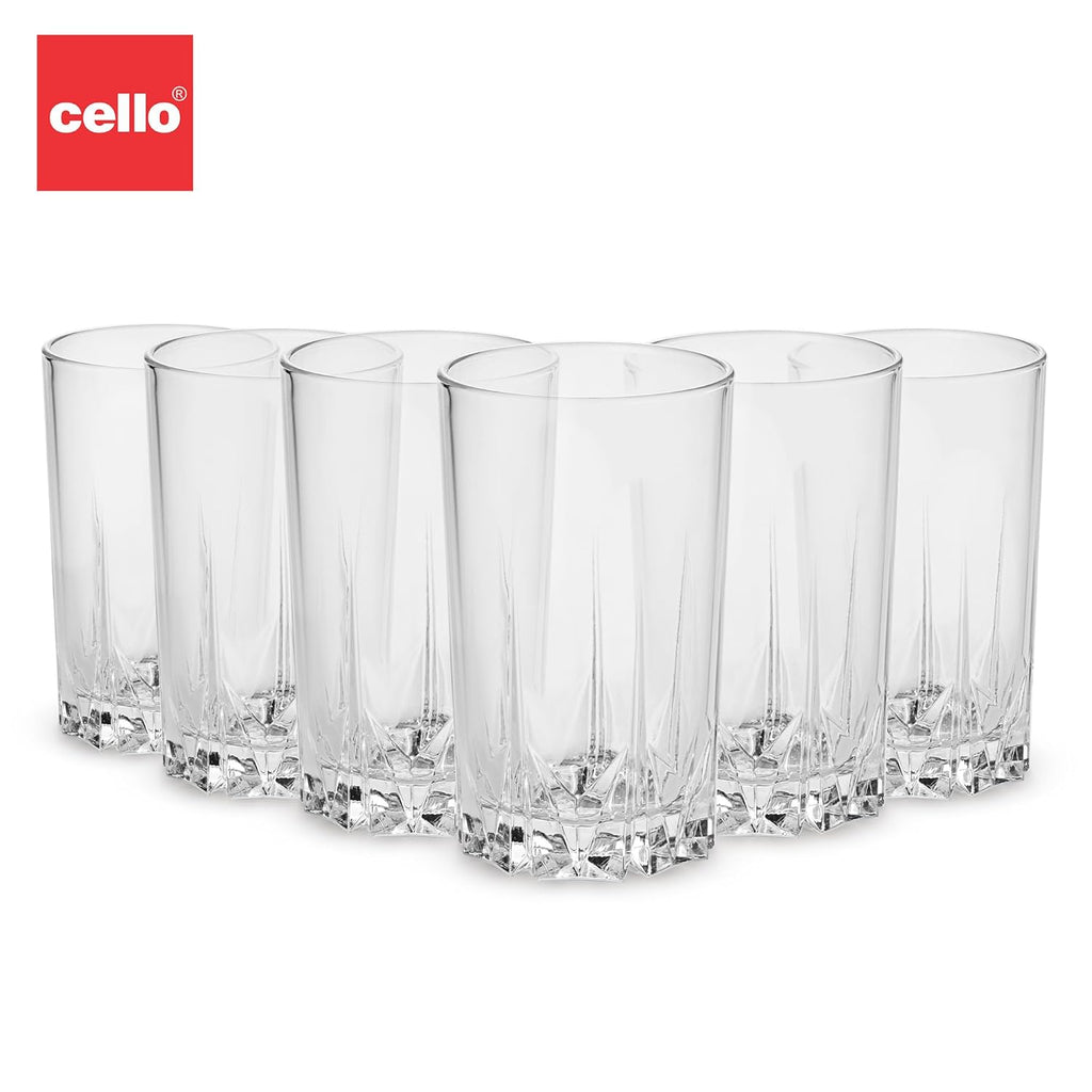 Cello Estonia Glass Tumbler 310ml - 6 pcs