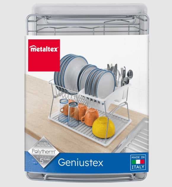 Metaltex Geniustex 2 Level Dish Drainier