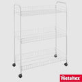 Metaltex Grande 3 Tier Rolling Cart