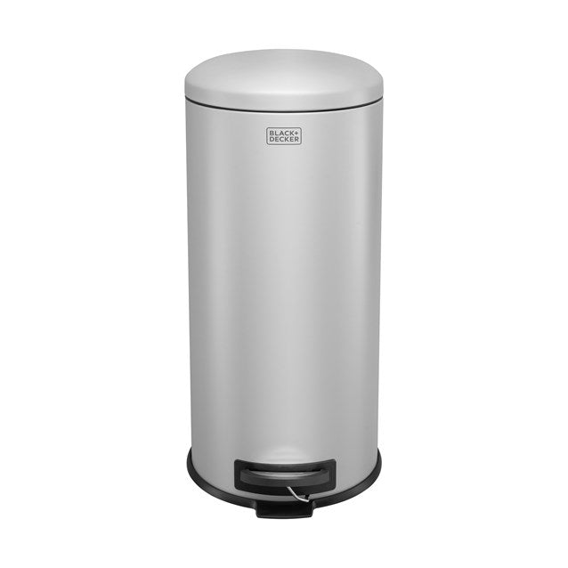 Black and Decker 30 L Dome Bin - Grey