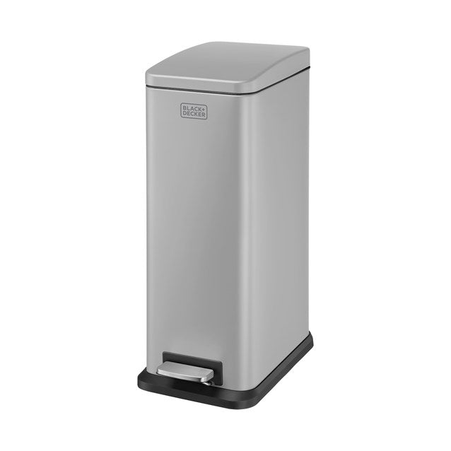 Black and Decker 20 L Slim Bin - Grey