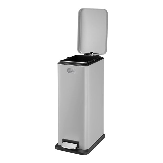 Black and Decker 20 L Slim Bin - Grey
