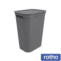 Rotho Brisen Laundry Hamper 50 L – Grey