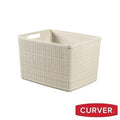 Curver Jute Large Basket – Beige