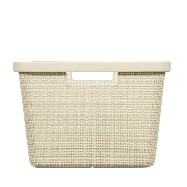 Curver Jute Laundry Basket 40 L – Beige