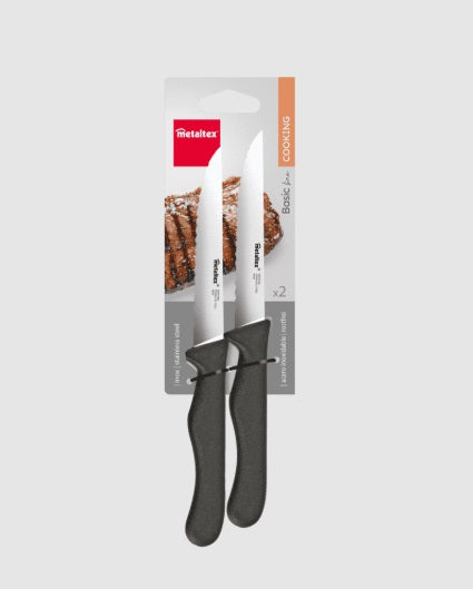 Metaltex Set of 2 Steak Knives
