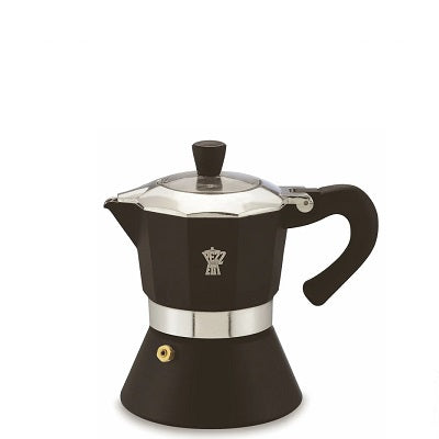 Pezzetti Bellexpress Aluminum Coffee Maker 3 Cups – Black
