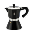 Pezzetti Bellexpress Aluminum Coffee Maker 6 Cups – Black
