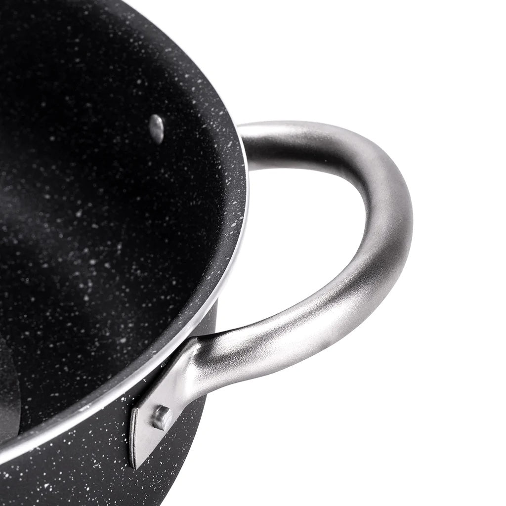 Moneta Etnea 2H Skillet – Stainless Steel Handles 32 cm
