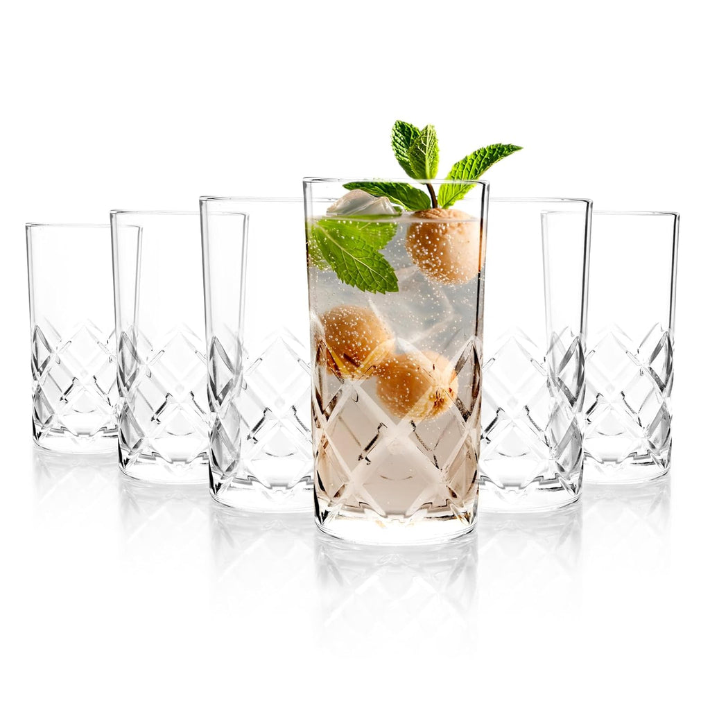 Cello Old Fashioned Glass Tumbler 275 ml - 6 pcs